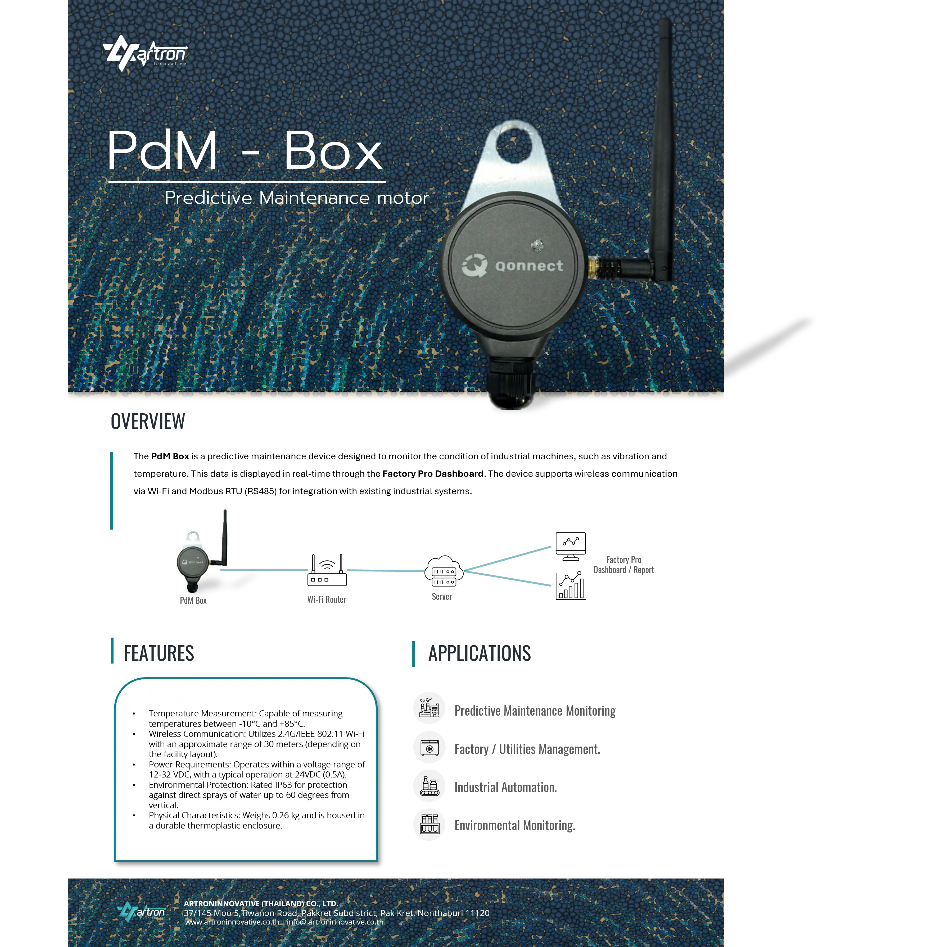 PdM Box - Predictive Maintenance Solution for Smart Manufacturing